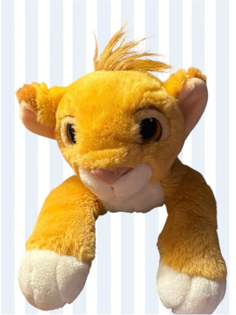 Vintage ~ 1993 ~ Disney~ The Lion King ~ “Floppy” Simba ~ Plush Toy ~ Mattel - Picture 13 of 16